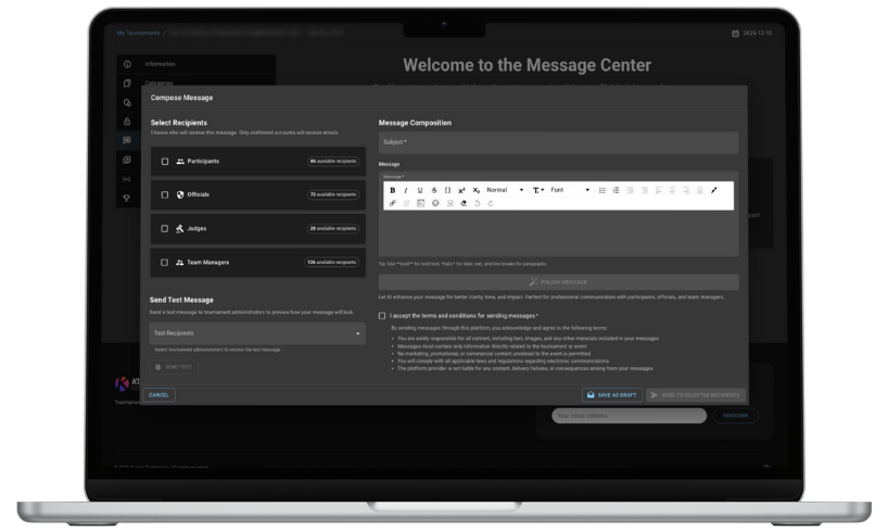Message Center